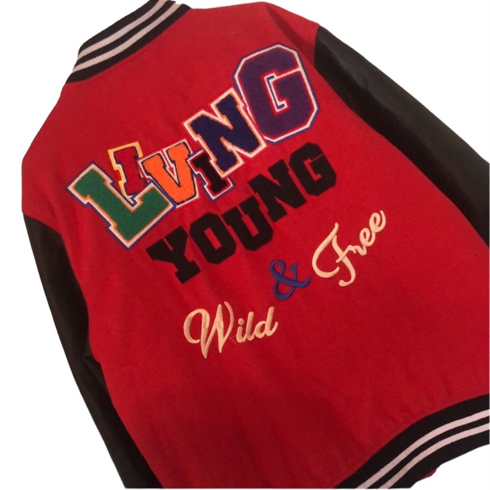 Men’s varsity Bleecker& Mercer Y2k good day jacket